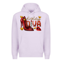 Lilac birthday diva Premium Hoodie - texasbilliewilder