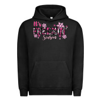 Pigment Black It's Freezin Season Pink Christmas Urban Hoodie - RanaPortraitStore