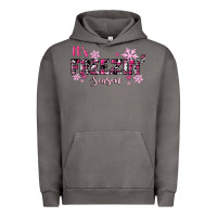 Pigment Tornado It's Freezin Season Pink Christmas Urban Hoodie - RanaPortraitStore