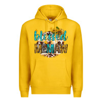 Lemon blessed memaw with sunflowers Premium Hoodie - texasbilliewilder