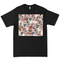 Black hot cocoa christmas cheer pattern Premium Tee - CowhideDigitalArt