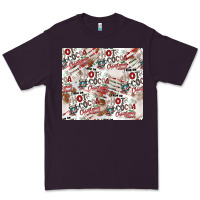 Plum hot cocoa christmas cheer pattern Premium Tee - CowhideDigitalArt