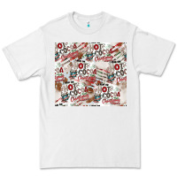 White hot cocoa christmas cheer pattern Premium Tee - CowhideDigitalArt