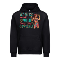 Black wanted and wild long live cowgirls Urban Hoodie - texasbilliewilder