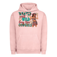 Pigment Salmon wanted and wild long live cowgirls Urban Hoodie - texasbilliewilder