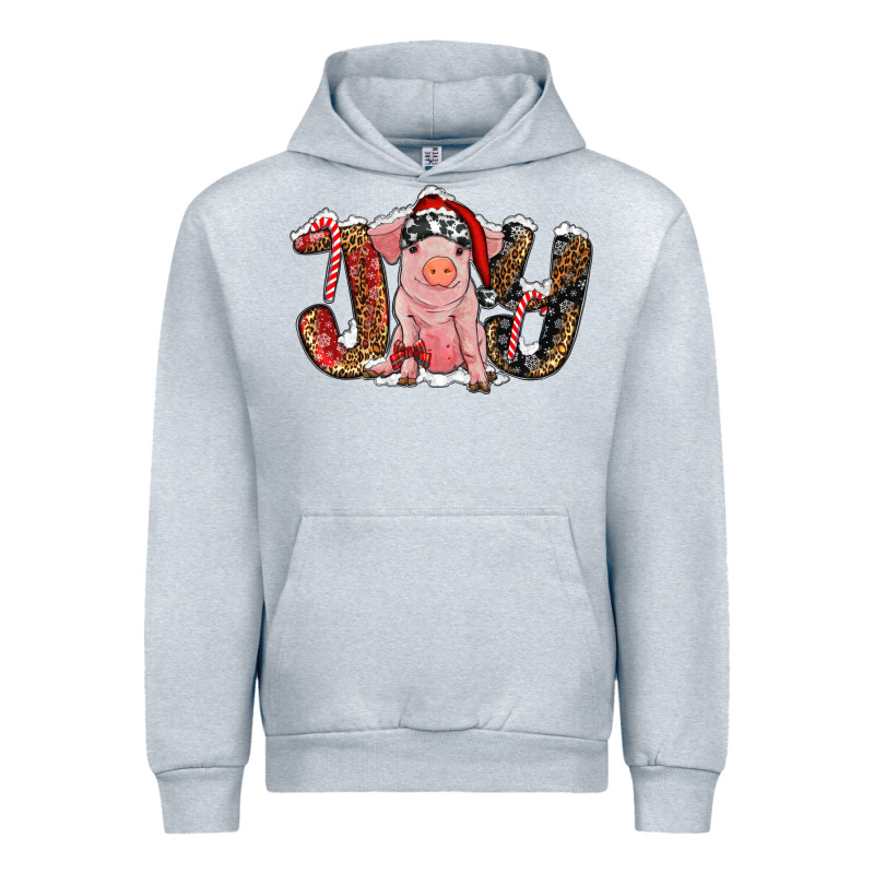 Christmas Joy With Pig Urban Hoodie by RanaPortraitStore | Teevron