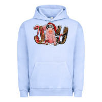 Pigment Grape Ice Christmas Joy With Pig Urban Hoodie - RanaPortraitStore