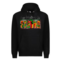 Black my history is strong Premium Hoodie - Zillion Design Studio