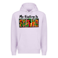 Lilac my history is strong Premium Hoodie - Zillion Design Studio