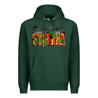 Sports Green my history is strong Premium Hoodie - Zillion Design Studio
