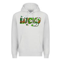 Dove Grey st patricks day lucky nurse Premium Hoodie - RanaPortraitStore