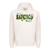 Pale Pink st patricks day lucky nurse Premium Hoodie - RanaPortraitStore