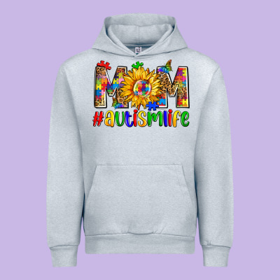 Mom Autismlife Zillion Urban Hoodie Designed By Zillion Design Studio