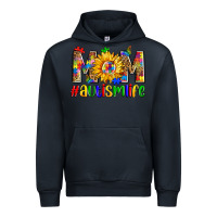 Navy mom autismlife zillion Urban Hoodie - Zillion Design Studio