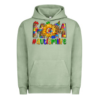 Pigment Oil Green mom autismlife zillion Urban Hoodie - Zillion Design Studio