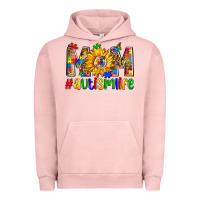 Pigment Salmon mom autismlife zillion Urban Hoodie - Zillion Design Studio