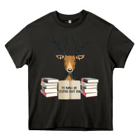 Asphalt Yes Mama I Am Studying Right Now, Deer Heavy Core Tee - Bettercallsaul