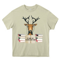 Mossy Yes Mama I Am Studying Right Now, Deer Heavy Core Tee - Bettercallsaul