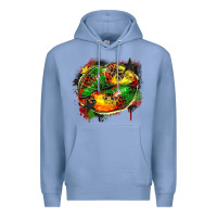 Colony Blue juneteenth lips Premium Hoodie - Zillion Design Studio