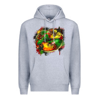 Heather Grey juneteenth lips Premium Hoodie - Zillion Design Studio