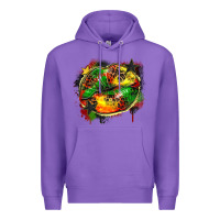 Purple juneteenth lips Premium Hoodie - Zillion Design Studio