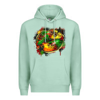 Seafoam juneteenth lips Premium Hoodie - Zillion Design Studio