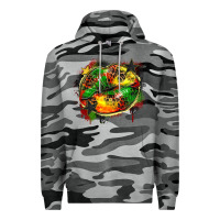 Slate Camo juneteenth lips Premium Hoodie - Zillion Design Studio