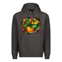 Smoke juneteenth lips Premium Hoodie - Zillion Design Studio