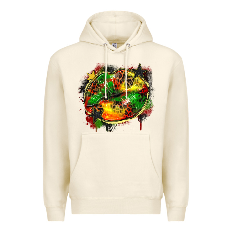 Juneteenth Lips Premium Hoodie by Zillion Design Studio | Teevron