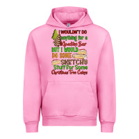 Fuchsia Pink I wouldnt do anything for a klondike bar Urban Hoodie - RanaPortraitStore
