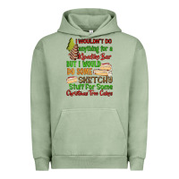 Pigment Oil Green I wouldnt do anything for a klondike bar Urban Hoodie - RanaPortraitStore