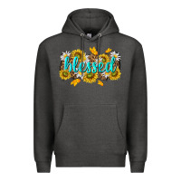 Charcoal Heather blessed tbw Premium Hoodie - texasbilliewilder