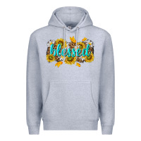 Heather Grey blessed tbw Premium Hoodie - texasbilliewilder