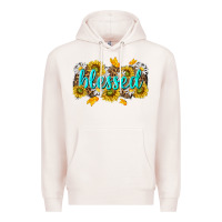 Pale Pink blessed tbw Premium Hoodie - texasbilliewilder