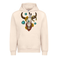 Western Cow Skull Urban Hoodie | Teevron