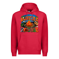 Cardinal bonfire hoodie Premium Hoodie - texasbilliewilder
