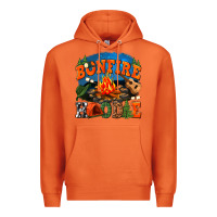 Carrot bonfire hoodie Premium Hoodie - texasbilliewilder
