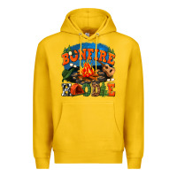Lemon bonfire hoodie Premium Hoodie - texasbilliewilder