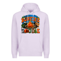 Lilac bonfire hoodie Premium Hoodie - texasbilliewilder