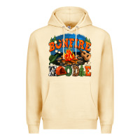 Pina Colada bonfire hoodie Premium Hoodie - texasbilliewilder