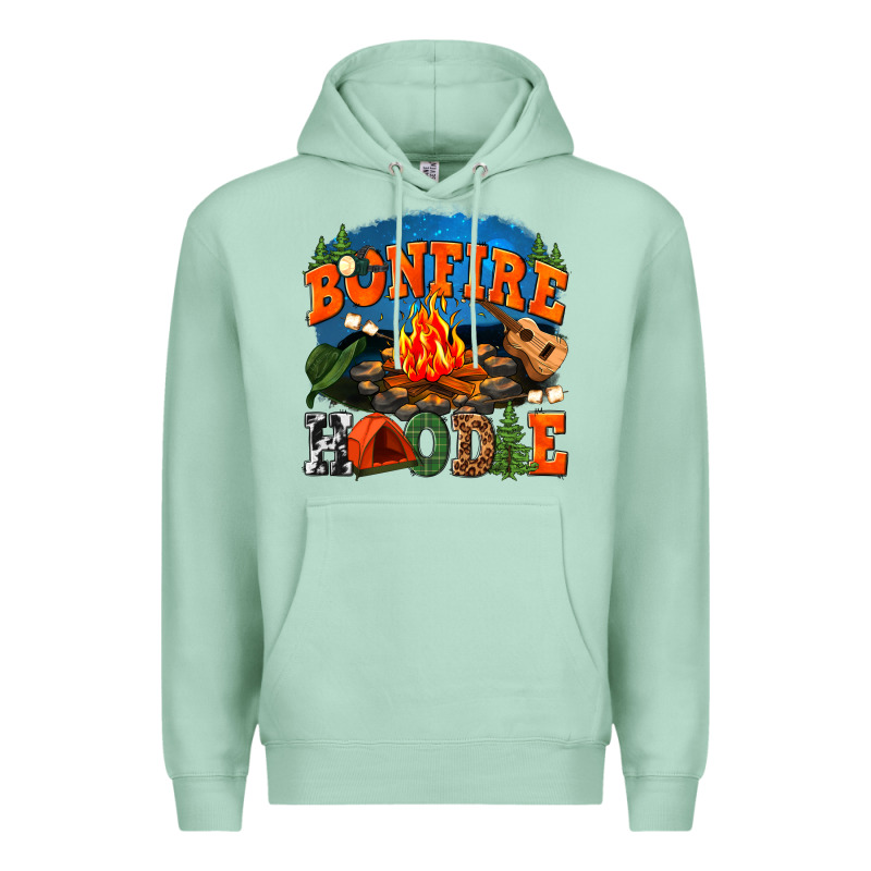 Bonfire Hoodie Premium Hoodie by texasbilliewilder | Teevron