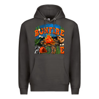 Smoke bonfire hoodie Premium Hoodie - texasbilliewilder