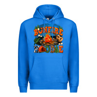 True Royal bonfire hoodie Premium Hoodie - texasbilliewilder