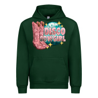 Forest Green western disco cowgirl Urban Hoodie - texasbilliewilder