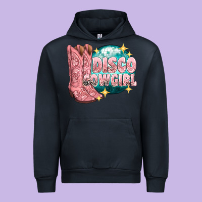 Urban Hoodie western disco cowgirl
