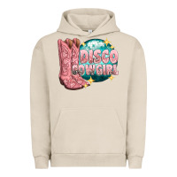 Pigment French Oak western disco cowgirl Urban Hoodie - texasbilliewilder