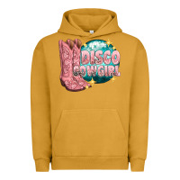 Pigment Peanut Butter western disco cowgirl Urban Hoodie - texasbilliewilder