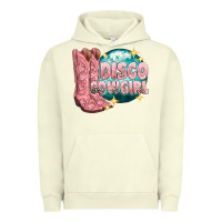 Pigment Pistachio western disco cowgirl Urban Hoodie - texasbilliewilder