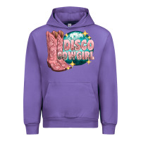 Tulip western disco cowgirl Urban Hoodie - texasbilliewilder