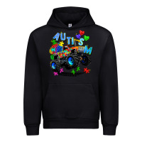 Black monster truck autism Urban Hoodie - Zillion Design Studio